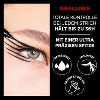 Eyeliner Infaillible 36H Micro 01 Obsidian, 0,4 g L'ORÉAL PARiS