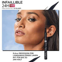 Eyeliner Precision Felt 01 Black, 1 St L'ORÉAL PARiS