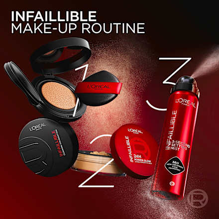 Foundation Infaillible 24H Fresh Wear Cushion 300 Cool, 11 g
