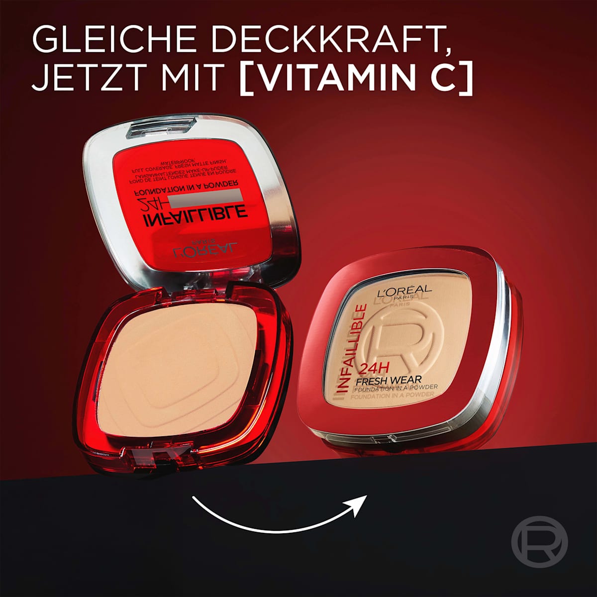 Foundation Puder Infaillible 24H Fresh Wear 220, 9 g