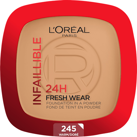 Foundation Puder Infaillible 24H Fresh Wear 245 Golden Honey, 9 g