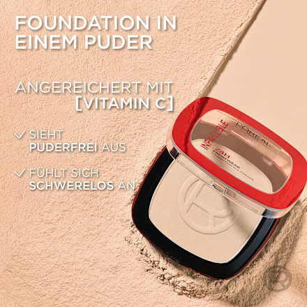 Foundation Puder Infaillible 24H Fresh Wear 245 Golden Honey, 9 g