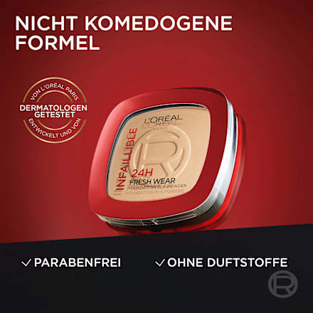 Foundation Puder Infaillible 24H Fresh Wear 260 Golden Sun, 9 g