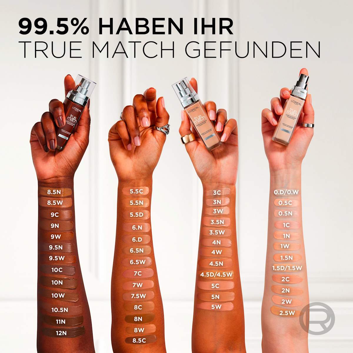 Foundation True Match 5.D/W, 30 ml