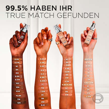 Foundation True Match 8.D/8.W, 30 ml