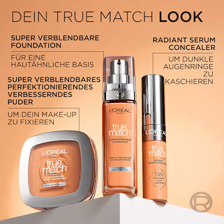 Foundation True Match 8.D/8.W, 30 ml