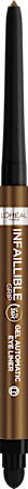 Gel Eyeliner Infaillible Automatic Grip 12 Bronzed Espresso, 1 St L'ORÉAL PARiS