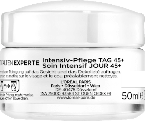 Gesichtscreme Anti Falten Experte 45+, 50 ml
