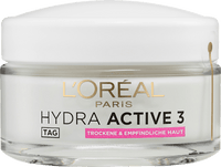Gesichtscreme Hydra Active 3 Trockene Sensible Haut, 50 ml