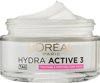 Gesichtscreme Hydra Active 3 Trockene Sensible Haut, 50 ml