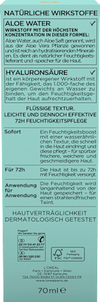 Gesichtsfluid Hydra Genius, Feuchtigkeit, sensible Haut, 70 ml