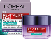 Gesichtsgel Revitalift Filler Oil Control mattierend, 50 ml L'ORÉAL PARiS
