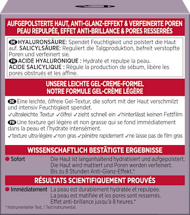 Gesichtsgel Revitalift Filler Oil Control mattierend, 50 ml L'ORÉAL PARiS