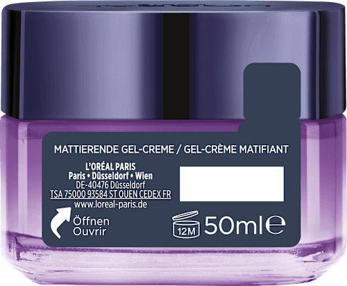 Gesichtsgel Revitalift Filler Oil Control mattierend, 50 ml L'ORÉAL PARiS