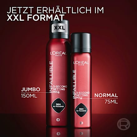 Infaillible 3-Second Setting Mist XXL, 150 ml