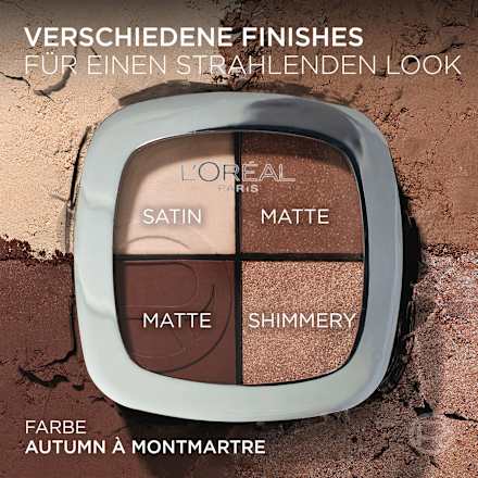 Lidschatten Palette Rendez-Vous Couleur, Eye & Cheek Quad, Autumn à Montmartre, 1 St