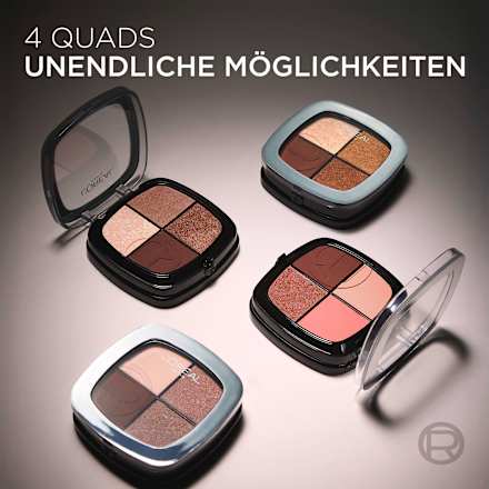 Lidschatten Palette Rendez-Vous Couleur, Eye & Cheek Quad, Autumn à Montmartre, 1 St