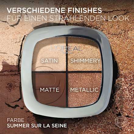 Lidschatten Palette Rendez-Vous Couleur, Eye & Cheek Quad, Summer Sur La Seine, 1 St
