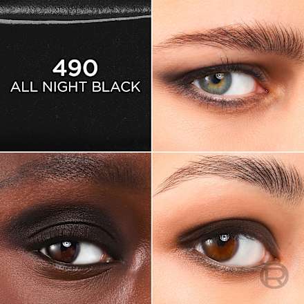 Lidschattenstift Smokey 490 All Night Black, 1,4 g