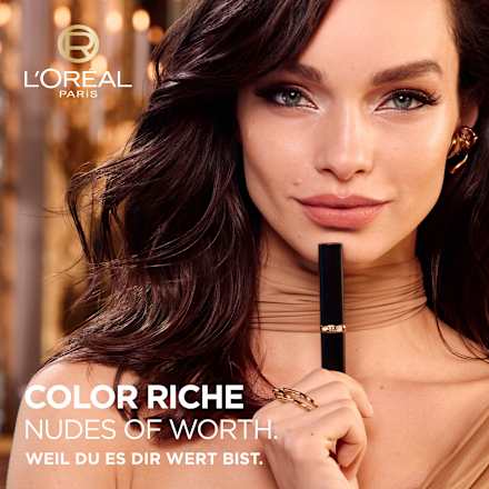 Lippenstift Color Riche Intense Volume Nude 601 Matte Worth It, 1,8 g