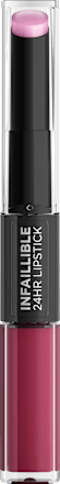 Infaillible 2-Step Lipstick 216 Relentless Rose, 5,6 ml