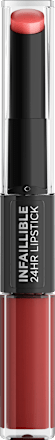 Lippenstift Infaillible 2-Step 435 Fearless Corail, 5,6 ml
