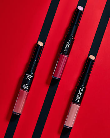 Lippenstift Infaillible 2-Step 435 Fearless Corail, 5,6 ml