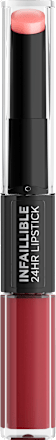 Lippenstift Infaillible 2 Step 502 Red to Stay, 5,7 g L'ORÉAL PARiS