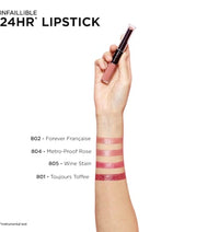 Lippenstift Infaillible 2-Step 801 Toujours Toffee, 6 ml L'ORÉAL PARiS