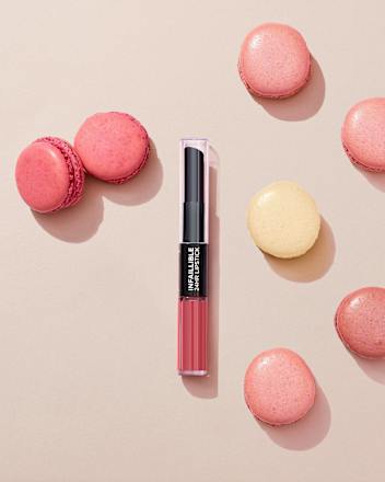 Lipstick Infaillible 2-Step 804 Metro Proof Rose, 6 ml