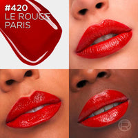 Lippenstift Infaillible Laque Resistance 16H 420 Rouge Paris, 4,3 ml