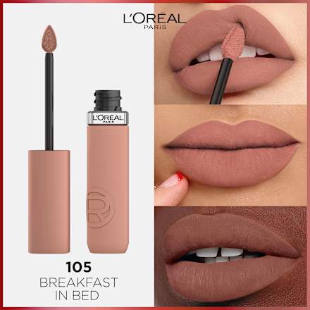 Lipstick Infaillible Matte Resistance 16H, 105 Breakfast in Bed, 5 ml