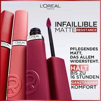 Lipstick Infaillible Matte Resistance 16H, 105 Breakfast in Bed, 5 ml