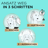 Uitgroeiset voor grijs haar, 6 lichtbruin, 1 stuk
