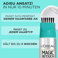 Uitgroeiset voor grijs haar, 6 lichtbruin, 1 stuk