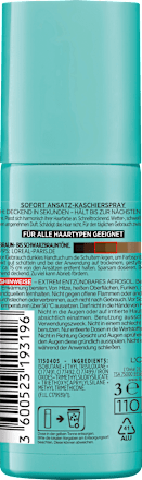 Wortelspray donkerbruin tot zwartbruin, 75 ml