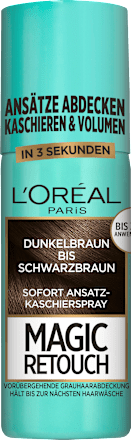 Ansatzspray  Dunkelbraun bis Schwarzbraun, 75 ml