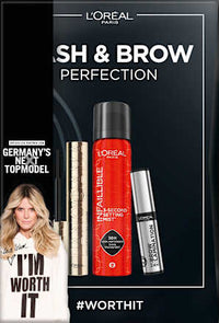 Make-up Set GNTM Lash & Brow Perfection mit Mascara, Augenbrauengel & Fixierspray, 1 St L'ORÉAL PARiS