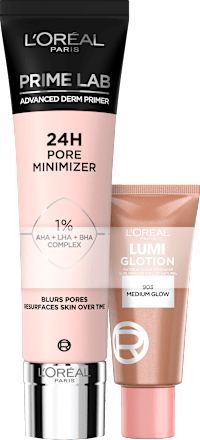 Make-up Set Primer Pore Minimizer & Mini Lumi Glotion 903, 1 St
