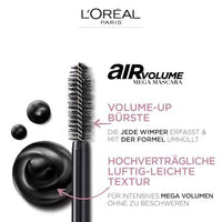 Mascara Air Volume Mega Black, 9 ml