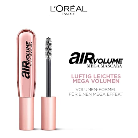 Mascara Air Volume Mega Black, 9 ml