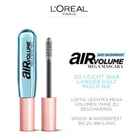 Mascara Air Volume Mega Waterproof Zwart, 7,9 ml