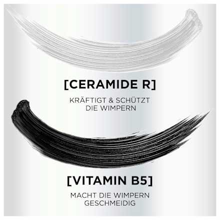 Mascara Double Extension Waterproof Zwart, 12 ml