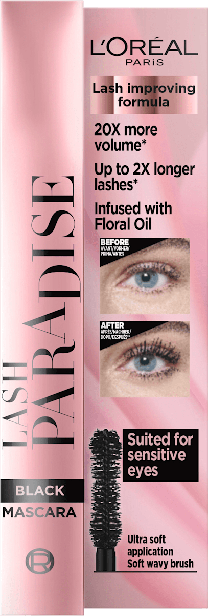 Mascara Lash Paradise Black, 6,4 ml