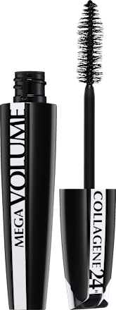 Mascara Mega Volume Collagene Black, 9 ml