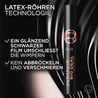 Mascara Paradise Big Deal Latex Black, 9,9 ml