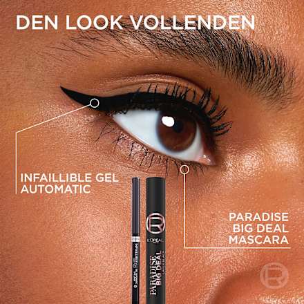 Mascara Paradise Big Deal Latex Black, 9,9 ml