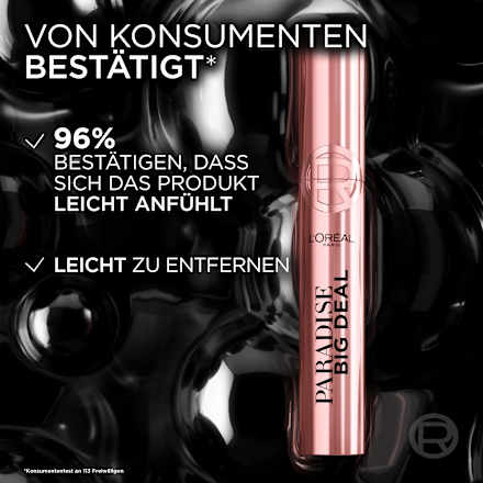 Mascara Paradise Big Deal Schwarz, 9,9 ml