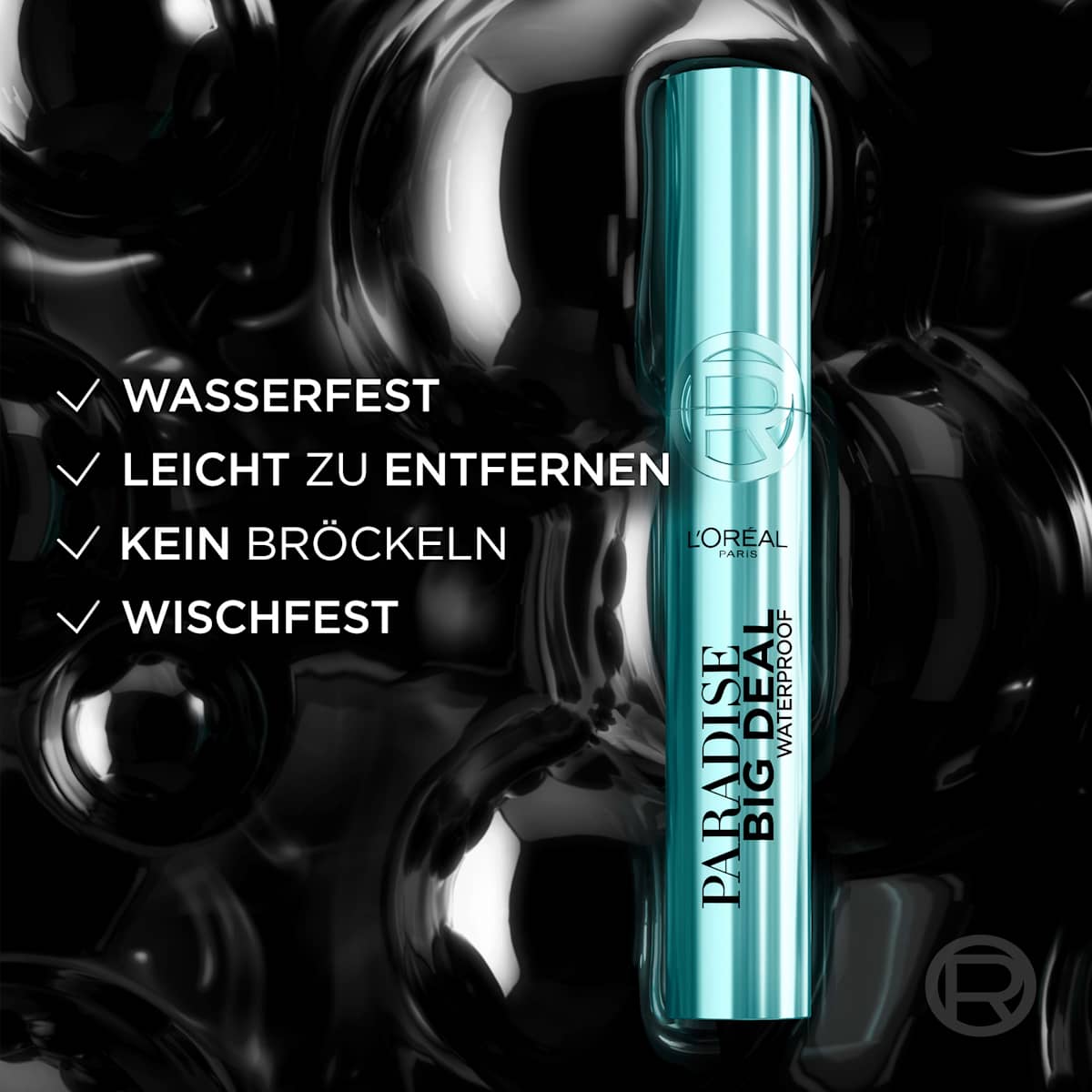 Mascara Paradise Big Deal Waterproof Zwart, 9,9 ml