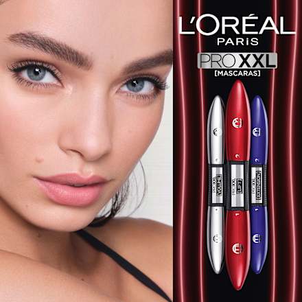 Mascara PRO XXL Double Extension Black, 12 ml
